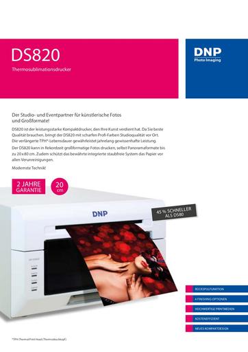 Brochure DS820 DE