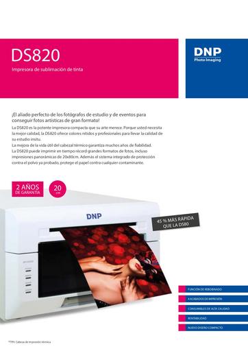 Brochure DS820 ES