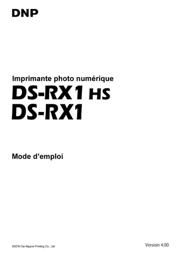 DS-RX1 Manuel utilisateur v.4.00 - FR